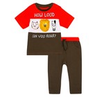 Комплект для мальчика PlayToday: футболка и брюки, рост 80 см - Фото 4
