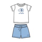 Комплект для мальчика PlayToday: футболка и шорты, рост 80 см - Фото 3