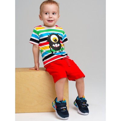 Комплект для мальчика PlayToday: футболка и шорты, рост 86 см