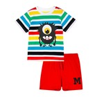 Комплект для мальчика PlayToday: футболка и шорты, рост 86 см - Фото 5