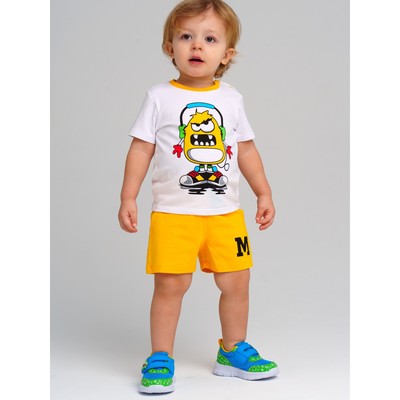 Комплект для мальчика PlayToday: футболка и шорты, рост 86 см