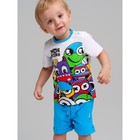 Комплект для мальчика PlayToday: футболка и шорты, рост 86 см - Фото 2