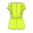 Комплект для девочки PlayToday: полукомбинезон и ремень, рост 152 см - фото 27815589