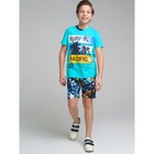 Комплект для мальчика PlayToday: футболка и шорты, рост 176 см - Фото 1