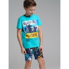 Комплект для мальчика PlayToday: футболка и шорты, рост 176 см - Фото 2