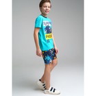 Комплект для мальчика PlayToday: футболка и шорты, рост 176 см - Фото 3