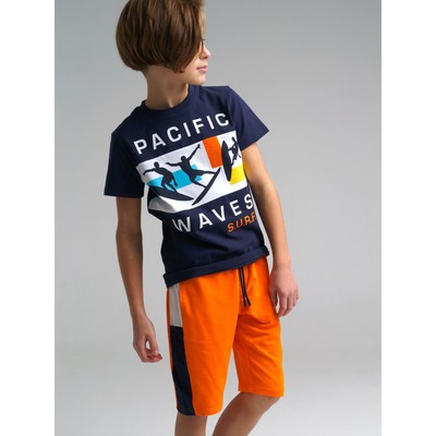 Комплект для мальчика PlayToday: футболка и шорты, рост 140 см