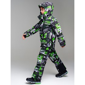 Комплект зимний для мальчика PlayToday: куртка и брюки, рост 140 см