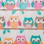 Штора для ванны Доляна «Совушки», 180×180 см, EVA - Фото 2