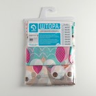 Штора для ванны Доляна «Совушки», 180×180 см, EVA - Фото 8