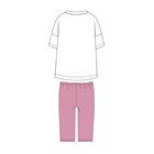 Пижама для девочки PlayToday: футболка и бриджи, рост 128 см - Фото 4
