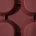 Форма силиконовая для выпечки Доляна «Круги», 32,5×24,5 см, 12 ячеек (7×3 см, диаметр дна 5,5 см), цвет МИКС - Фото 4