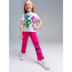 Комплект для девочки PlayToday: футболка и брюки, рост 104 см