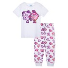 Пижама для девочки PlayToday: футболка и брюки, рост 110 см - Фото 4