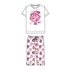 Пижама для девочки PlayToday: футболка и брюки, рост 116 см - Фото 3
