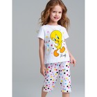 Пижама для девочки PlayToday: футболка и брюки, рост 104 см - Фото 2