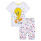 Пижама для девочки PlayToday: футболка и брюки, рост 104 см - Фото 5