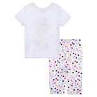 Пижама для девочки PlayToday: футболка и брюки, рост 128 см - Фото 5