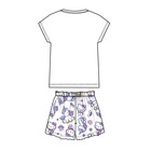 Пижама для девочки PlayToday: футболка и шорты, рост 146 см - фото 27815604