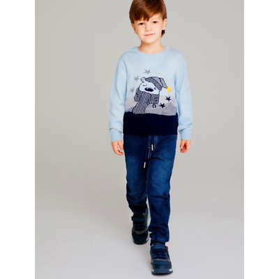 Комплект для мальчика PlayToday: джемпер и брюки, рост 110 см