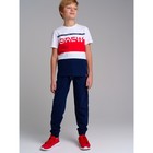 Комплект для мальчика PlayToday: футболка и брюки, рост 140 см - фото 110536845