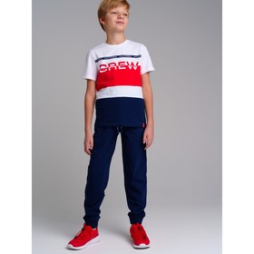 Комплект для мальчика PlayToday: футболка и брюки, рост 140 см