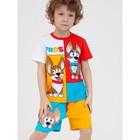 Комплект для мальчика PlayToday: футболка и шорты, рост 110 см - Фото 2