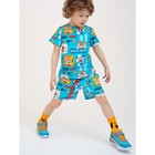Комплект для мальчика PlayToday: футболка и шорты, рост 104 см - Фото 1