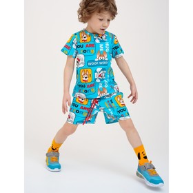 Комплект для мальчика PlayToday: футболка и шорты, рост 98 см
