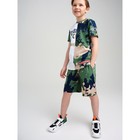 Комплект для мальчика PlayToday: футболка и шорты, рост 176 см - фото 110779060