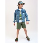 Комплект для мальчика PlayToday: футболка и шорты, рост 134 см - Фото 3