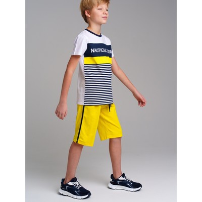 Комплект для мальчика PlayToday: футболка и шорты, рост 128 см