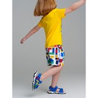 Комплект для мальчика PlayToday: футболка и шорты, рост 122 см - Фото 3