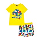 Комплект для мальчика PlayToday: футболка и шорты, рост 122 см - Фото 5