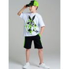 Комплект для мальчика PlayToday: футболка и шорты, рост 164 см - фото 110537406