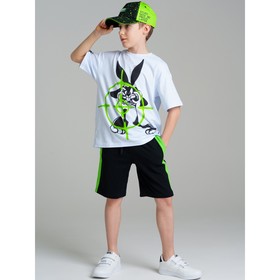 Комплект для мальчика PlayToday: футболка и шорты, рост 176 см