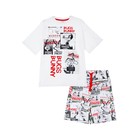 Пижама для мальчика PlayToday: футболка и шорты, рост 128 см - Фото 4