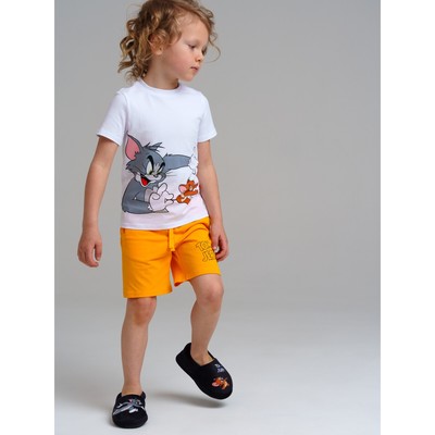 Пижама для мальчика PlayToday: футболка и шорты, рост 104 см