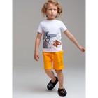Пижама для мальчика PlayToday: футболка и шорты, рост 104 см - Фото 2