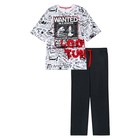 Пижама для мужчин PlayToday: футболка и брюки, размер S - Фото 5