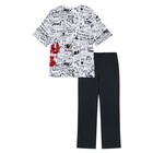 Пижама для мужчин PlayToday: футболка и брюки, размер S - Фото 6