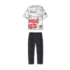Пижама для мужчин PlayToday: футболка и брюки, размер S - Фото 8