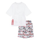 Пижама для мужчин PlayToday: футболка и шорты, размер S - Фото 5