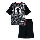 Пижама для мужчин PlayToday: футболка и шорты, размер S - Фото 5