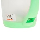 Чайник электрический Irit IR-1122, 1.2 л, 600 Вт, бело-зелёный - Фото 4