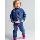 Куртка джинсовая для девочки PlayToday, рост 80 см - Фото 1