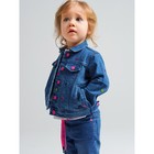Куртка джинсовая для девочки PlayToday, рост 80 см - Фото 2