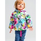 Куртка демисезонная для девочки PlayToday, рост 80 см - Фото 2