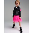 Куртка из экокожи для девочки PlayToday, рост 98 см - Фото 3