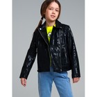 Куртка из экокожи для девочки PlayToday, рост 128 см - Фото 1